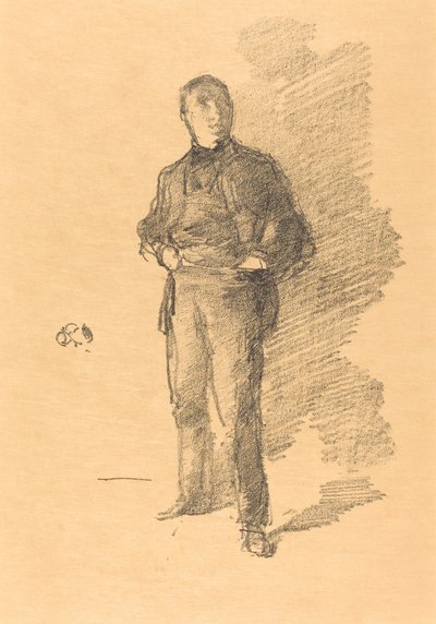 Studie nr 1: Mr. Thomas Way av James Abbott McNeill Whistler