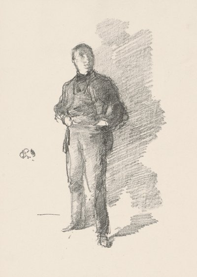 Studie nr 1: Mr. Thomas Way av James Abbott McNeill Whistler