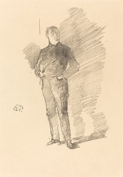 Studie nr 2: Mr. Thomas Way av James Abbott McNeill Whistler