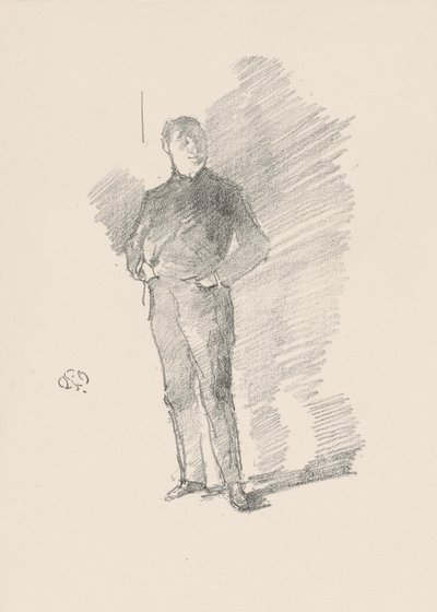 Studie nr 2: Mr. Thomas Way av James Abbott McNeill Whistler