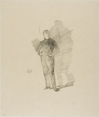 Studie nr 2: Mr. Thomas Way av James Abbott McNeill Whistler