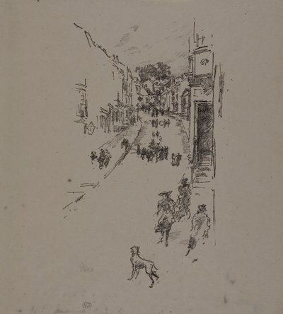 Söndag, Lyme Regis av James Abbott McNeill Whistler