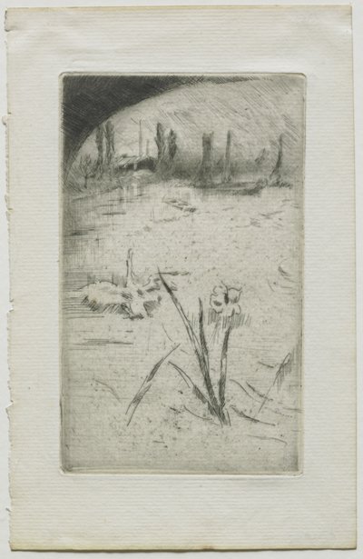 Svan och iris av James McNeill Whistler