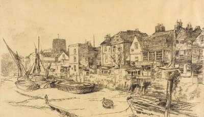 "Adam och Eva", Old Chelsea av James McNeill Whistler