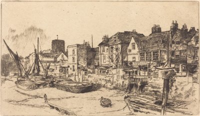 "Adam och Eva", Gamla Chelsea av James Abbott McNeill Whistler