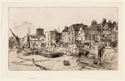 "Adam och Eva", Gamla Chelsea av James Abbott McNeill Whistler