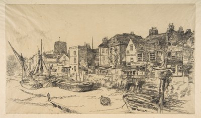”Adam och Eva”, Old Chelsea av James McNeill Whistler