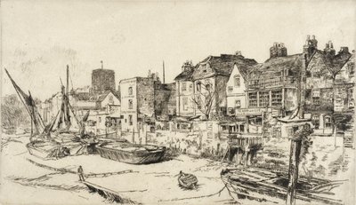 "Adam och Eva", Old Chelsea av James McNeill Whistler