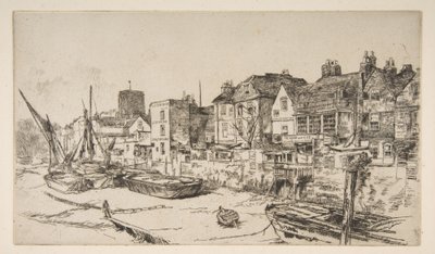 "Adam och Eva", Old Chelsea av James McNeill Whistler