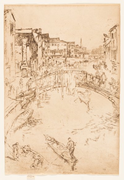 Bron, Santa Marta av James Abbott McNeill Whistler