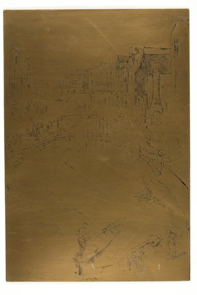 The Bridge, Santa Marta av James McNeill Whistler