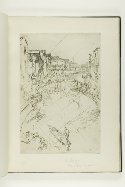 The Bridge, Santa Marta av James McNeill Whistler