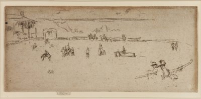 The Bucking Horse, vilda västern av James Abbott McNeill Whistler