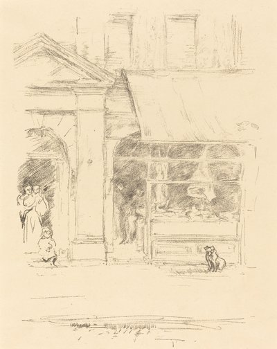 Slaktarens hund av James Abbott McNeill Whistler