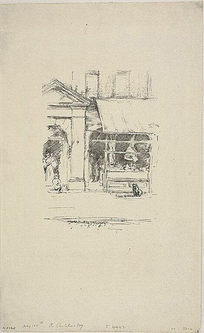 Slaktarens hund av James McNeill Whistler
