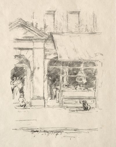 Slaktarens hund av James McNeill Whistler