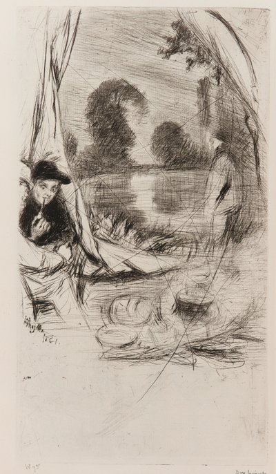 Lägret av James Abbott McNeill Whistler