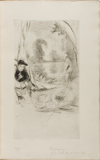 Lägret av James Abbott McNeill Whistler