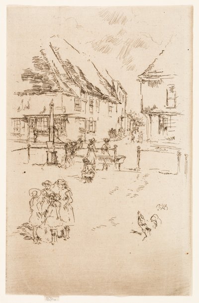 Hanen och pumpen av James Abbott McNeill Whistler