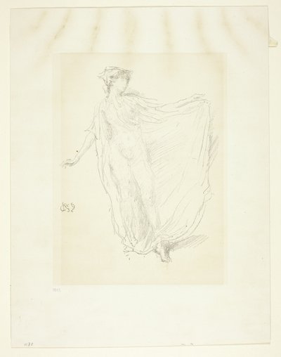 Den dansande flickan av James Abbott McNeill Whistler