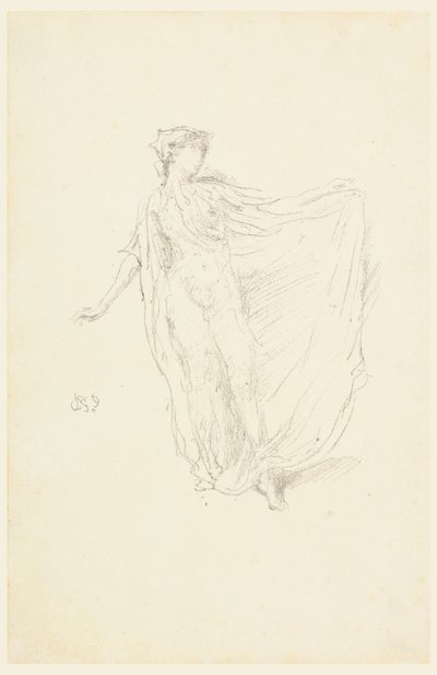 Den dansande flickan av James Abbott McNeill Whistler