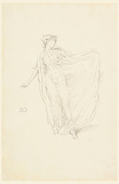 The Dancing Girl, 1890 av James Abbott McNeill Whistler