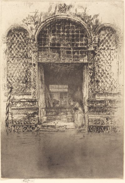 Dörröppningen av James Abbott McNeill Whistler