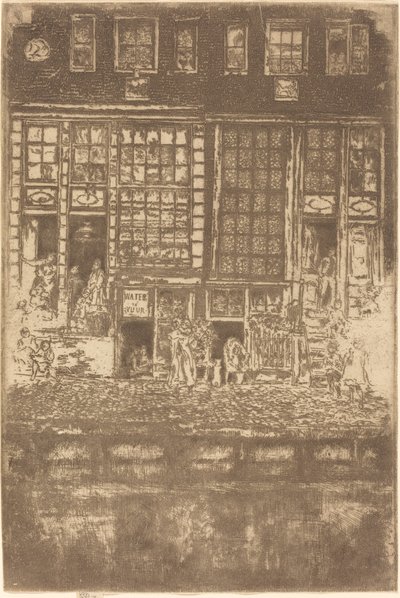 Den broderade gardinen av James Abbott McNeill Whistler