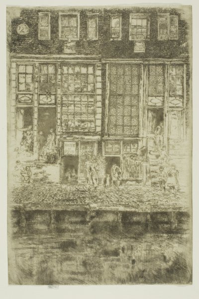 Den broderade gardinen av James McNeill Whistler