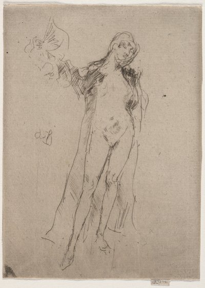 Fläkten (modell nr 3) av James McNeill Whistler