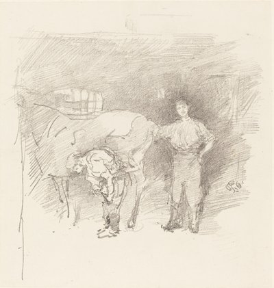 Hovslagarna av James Abbott McNeill Whistler