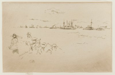 Flottan: Övervakare av James Abbott McNeill Whistler