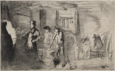 The Forge av James McNeill Whistler