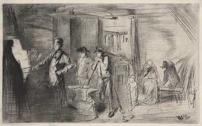 The Forge av James McNeill Whistler