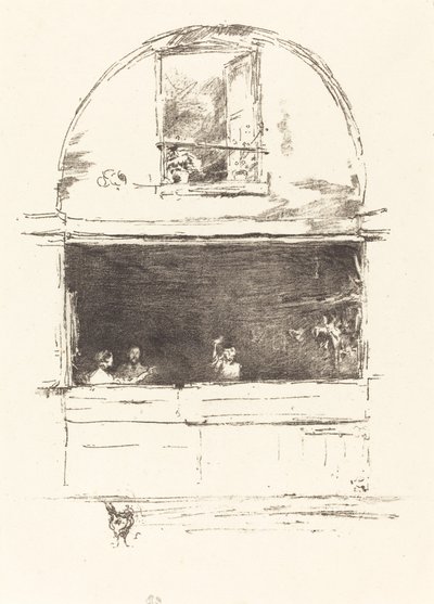 Smedjan, Passage du Dragon av James Abbott McNeill Whistler
