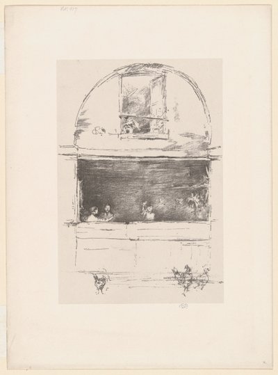 Smedjan, Passage du Dragon av James Abbott McNeill Whistler