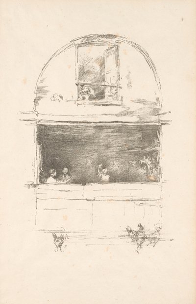 Smedjan, Passage du Dragon av James Abbott McNeill Whistler