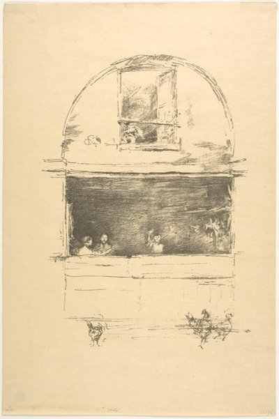 Smedjan, Passage du Dragon av James Abbott McNeill Whistler
