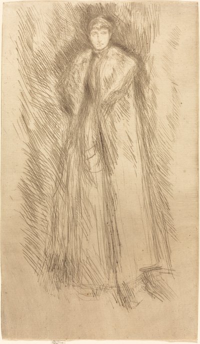 Pälsmanteln av James Abbott McNeill Whistler