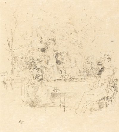 Trädgården av James Abbott McNeill Whistler