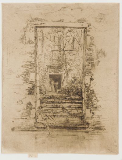 Trädgården av James Abbott McNeill Whistler