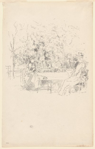Trädgården av James Abbott McNeill Whistler