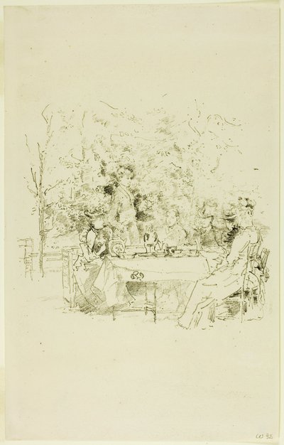 Trädgården av James Abbott McNeill Whistler