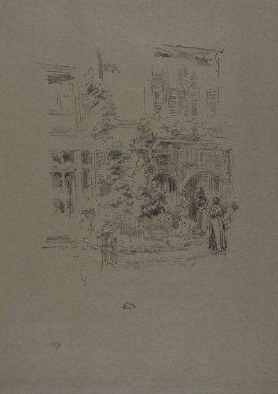 Trädgårdsverandan av James Abbott McNeill Whistler