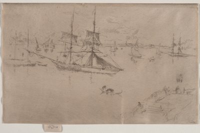 Lagunen, middagstid av James McNeill Whistler