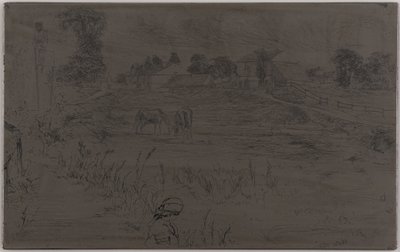 Landskapet med hästen av James Abbott McNeill Whistler