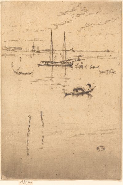 Lilla lagunen av James Abbott McNeill Whistler