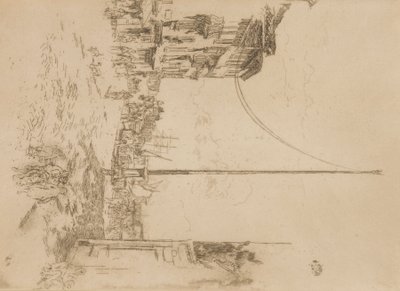 Den lilla masten av James Abbott McNeill Whistler