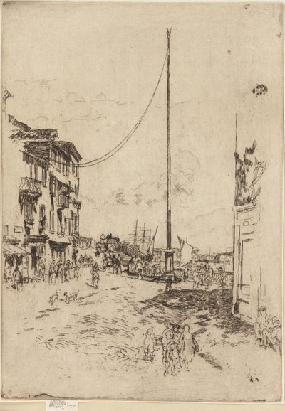 Den lilla masten av James Abbott McNeill Whistler