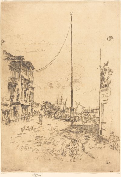 Den lilla masten av James Abbott McNeill Whistler